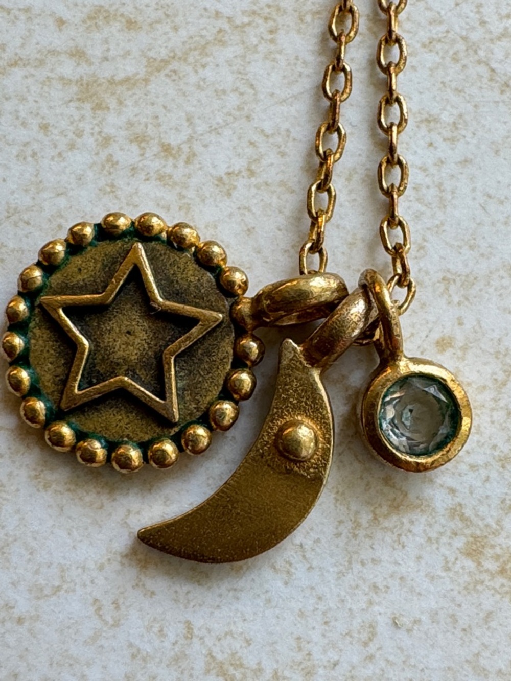 Satya Gold-Tone Celestial Charm Necklace - Women's Jewelry - Picture 7 of 7